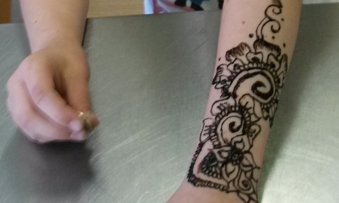 Henna at the Junior Youth Club